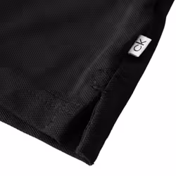 Calvin Klein Mens 2025 Campus 3 Button Ribbed Collar Golf Polo Shirt