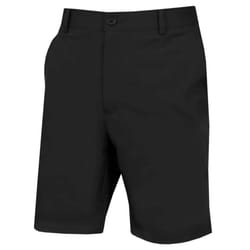 Calvin Klein Mens 2021 Slim Fit Micro Tech Lightweight Golf Shorts - 30" Waist, Black