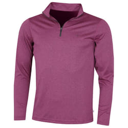 Calvin Klein Golf Mens 2021 CK Harlem 1/4 Zip Sweater - XL, Dark Red
