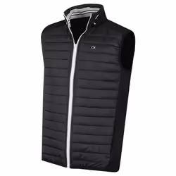 Calvin Klein Mens 2021 Hybrid CK Insulate Lightweight Gilet - L, Black/Silver