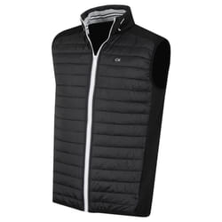 Calvin Klein Mens 2021 Hybrid CK Insulate Lightweight Gilet - L, Black/Silver