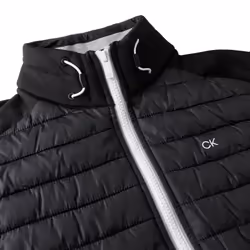Calvin Klein Mens 2021 Hybrid CK Insulate Lightweight Gilet - M, Black/Silver