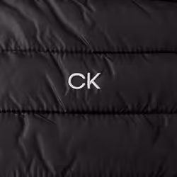 Calvin Klein Mens 2021 Hybrid CK Insulate Lightweight Gilet - M, Charcoal/Black
