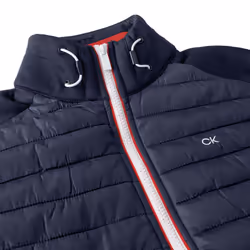 Calvin Klein Mens 2021 Hybrid CK Insulate Lightweight Gilet - M, Navy