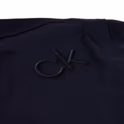 Calvin Klein Mens 2021 Collar Detail Waterproof Stretch Golf Jacket - XL, Navy/Red