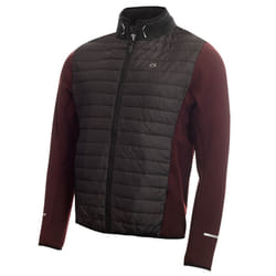 Calvin Klein Mens 2021 Wrangell Hybrid Performance Insulated Stretch Golf Jacket - S, Blackberry