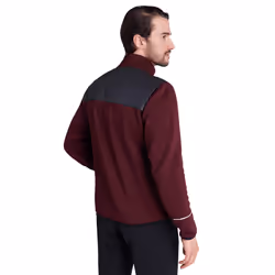 Calvin Klein Mens 2021 Wrangell Hybrid Performance Insulated Stretch Golf Jacket - S, Blackberry
