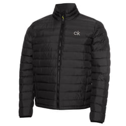 Calvin Klein Mens 2021 Padded Ripstop Breathable Stretch Jacket - XL, Black