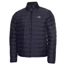 Calvin Klein Mens 2021 Padded Ripstop Breathable Stretch Jacket - L, Navy
