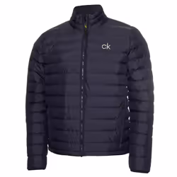 Calvin Klein Mens 2021 Padded Ripstop Breathable Stretch Jacket - XL, Navy