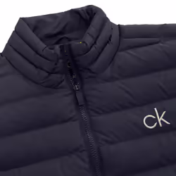 Calvin Klein Mens 2021 Padded Ripstop Breathable Stretch Jacket - XL, Navy