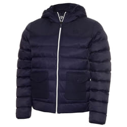 Calvin Klein Mens 2021 Padded Pocket Hooded Water Resistant Insulated Jacket - 2XL, Navy