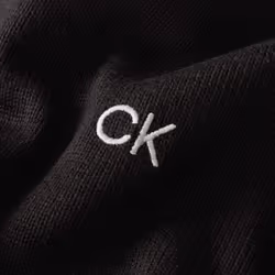 Calvin Klein Mens 2021 Crew Neck Soft Cotton Breathable Sweater - L, Black