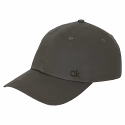 Calvin Klein Mens 2021 Classic Cotton Adjustable 6 Panel Baseball Cap - One Size, Khaki