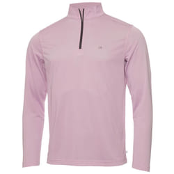 Calvin Klein Golf Mens 2021 CK Harlem 1/4 Zip Sweater - L, Purple