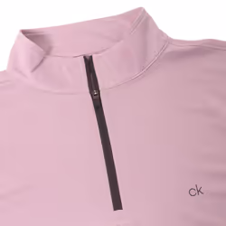 Calvin Klein Golf Mens 2021 CK Harlem 1/4 Zip Sweater - L, Purple