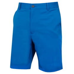 Calvin Klein Mens 2021 Slim Fit Micro Tech Lightweight Golf Shorts - 38" Waist, Mid Blue