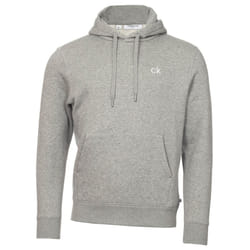 Calvin Klein Mens 2021 Planet Performance Fleece Cotton Eco-Friendly Hoodie - S, Grey Marl