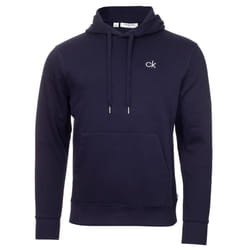 Calvin Klein Mens 2021 Planet Performance Fleece Cotton Eco-Friendly Hoodie - M, Navy