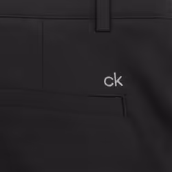 Calvin Klein Mens Bullet Lightweight Stretch Breathable Trousers - 34L, Black