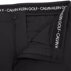 Calvin Klein Mens Bullet Lightweight Stretch Breathable Trousers - 38R, Black