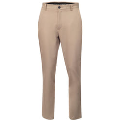 Calvin Klein Mens Bullet Lightweight Stretch Breathable Trousers - 34L, Stone
