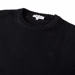 Calvin Klein Mens 2021 Knit Crew Neck Cotton CK Golf Sweater - 2XL, Black