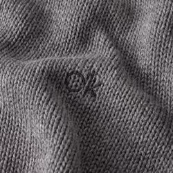 Calvin Klein Mens 2021 Knit Crew Neck Cotton CK Golf Sweater - 3XL, Grey Marl