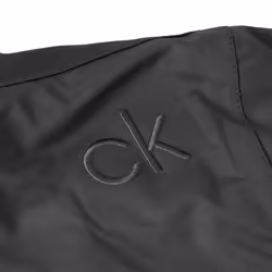 Calvin Klein Mens 2021 Waterproof Half Zip Stretch Golf Jacket - L, Charcoal/Black