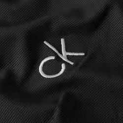 Calvin Klein Mens 2025 Central Eco Light Wicking Golf Polo Shirt
