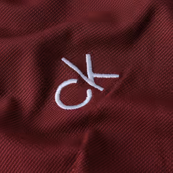 Calvin Klein Mens 2025 Central Eco Light Wicking Golf Polo Shirt