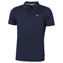 Calvin Klein Mens 2025 Central Eco Light Wicking Golf Polo Shirt