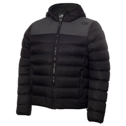 Calvin Klein Mens 2021 Padded Chest Pockets Water Resistant Jacket - 2XL, Black/Charcoal