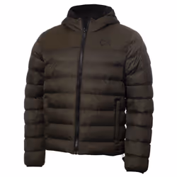 Calvin Klein Mens 2021 Lassen Padded Water Repellent Golf Jacket - XL, Olive Green