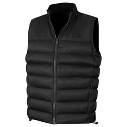 Calvin Klein Mens 2021 Lassen Padded Water Repellent Golf Gilet - XL, Black
