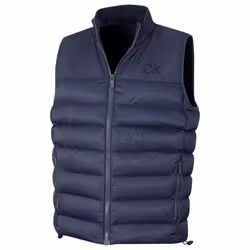 Calvin Klein Mens 2021 Lassen Padded Water Repellent Golf Gilet - XL, Navy