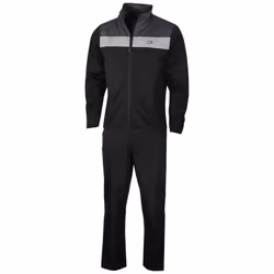 Calvin Klein Mens 2021 Waterproof Colour Block Breathable Golf Suit - S, Black/Charcoal