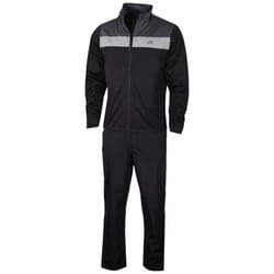 Calvin Klein Mens 2021 Waterproof Colour Block Breathable Golf Suit - XL, Black/Charcoal