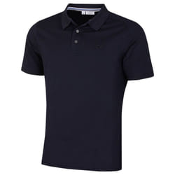 Calvin Klein Mens 2021 North Coast Moisture Wicking Polo Shirt - L, Navy