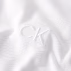 Calvin Klein Mens 2021 North Coast Moisture Wicking Polo Shirt - L, White