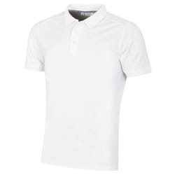 Calvin Klein Mens 2021 North Coast Moisture Wicking Polo Shirt - 3XL, White