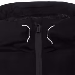 DKNY Mens Downwind 1/4 Zip Water Repellent Lightweight Jacket - L, Black