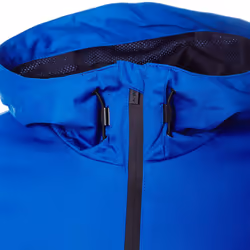 DKNY Mens Downwind 1/4 Zip Water Repellent Lightweight Jacket - M, Electric Blue