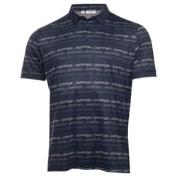 Calvin Klein Mens 2022 Signature Moisture Wicking Recycled Golf Polo Shirt - M, Navy