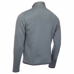 Calvin Klein Mens 2022 Monte Full Zip Breathable Stretch Golf Sweater - L, Sage