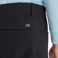 Calvin Klein Mens 2023 Winter Genius Stretch Water Resistant Golf Trousers - 34L, Black