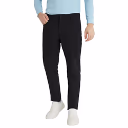 Calvin Klein Mens 2023 Winter Genius Stretch Water Resistant Golf Trousers - 34S, Black