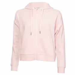 Calvin Klein Womens 2022 Capa Full Zip Lightweight Breathable Oversize Hoody - 2XL, Ice Pink