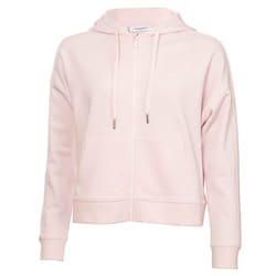 Calvin Klein Womens 2022 Capa Full Zip Lightweight Breathable Oversize Hoody - 2XL, Ice Pink