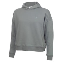 Calvin Klein Womens 2022 Capa Lightweight Breathable Moisture Wicking Hoody - XS, Sage